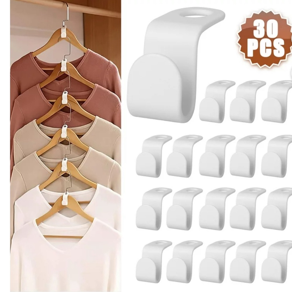 30 Clothes connection hooks